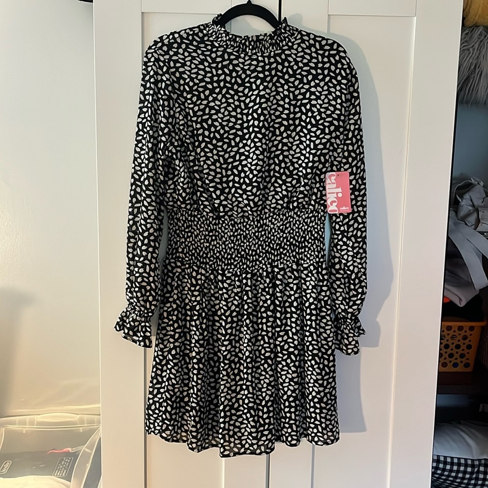 NWT Long Sleeve Chiffon Dress